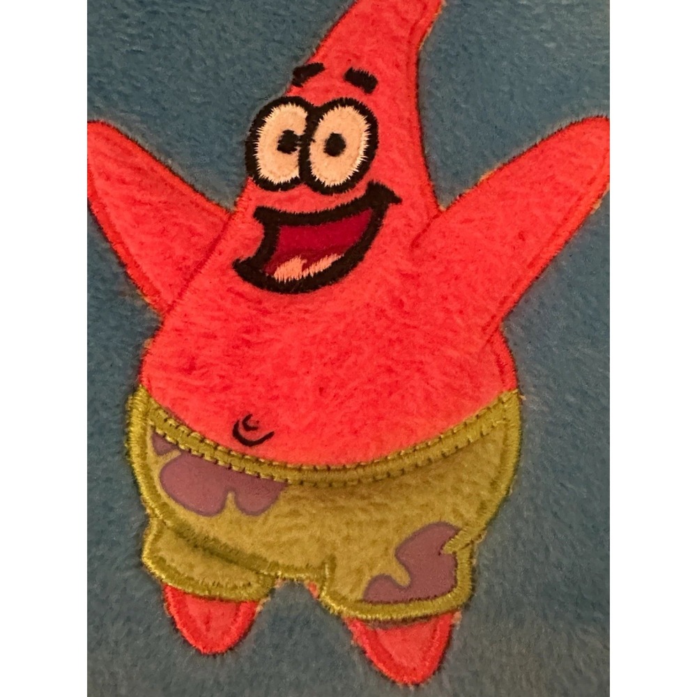 Vintage 2003 Sponge Bob Patrick Starr Plush Coin Wallet Purse Y2K Viacom NWOT